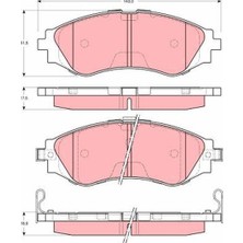 Sbp Chevrolet Lacetti Rezzo Ön Fren Balatası 2005-2014