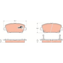 Daiwa Honda Civic Hatcback Ön Fren Balatası 2005-2012