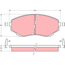 Sbp Mazda E2200 Ön Fren Balatası 1991-2005