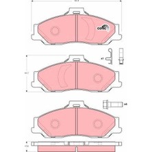 Daiwa Ford Ranger Ön Fren Balatası 1999-2007