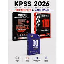 Anla Kazan Yayınları Yediiklim + Indeks + Pegem 2026 Kpss Tüm Dersler Gkgy 25 Deneme Seti