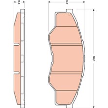 Ferbe Toyota Hilux Vıgo Ön Fren Balatası 2006-2015