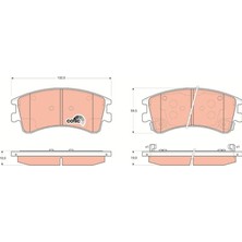 Sbp Mazda 6 Ön Fren Balatası 2002-2008