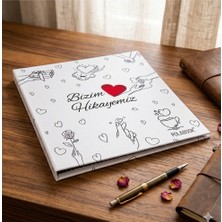 Best Hediye 10 Adet 10X10 Resim+Anı Defteri(Kalem+Sticker)