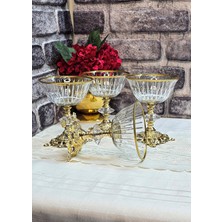SEÇKİNEV Polished 4 Parça 250CC Dondurma&magnolya&çerezlik Kase Takımı
