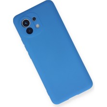 Hobibahçem Mi 11 Kılıf Nano Içi Kadife Silikon - Mavi