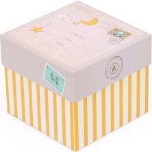 Decobox Bebek/çocuk Hediye Kutusu (10,5x10,5x9,5 Cm.)