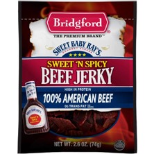 Sweet Baby Ray's Sweet'n Spicy Beef Jerky Kurutulmuş Et 74 G
