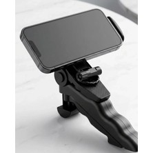 Genel Tedarik Katlanabilir Mini Telefon Tripodu Masaüstü Telefon Standı 360 Derece Ayarlanabilir
