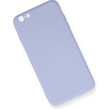 Hobibahçem iPhone 6 Plus Kılıf Nano Içi Kadife Silikon - Lila