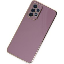 Hobibahçem Galaxy A52 Kılıf Volet Silikon - Mor
