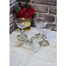 SEÇKİNEV Polished 4 Parça 250CC Dondurma&magnolya&çerezlik Kase Takımı