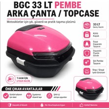 Bgc Motosiklet Çantası Universal Arka Çanta 33 Lt