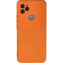 Hobibahçem Gm 21 Kılıf Nano Içi Kadife Silikon - Turuncu