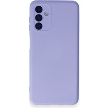 Hobibahçem Galaxy A14 4g Kılıf Nano Içi Kadife Silikon - Lila
