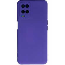 Hobibahçem A54 4g Kılıf Nano Içi Kadife Silikon - Mor