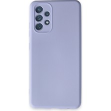 Hobibahçem Galaxy A13 4g Kılıf Nano Içi Kadife Silikon - Lila