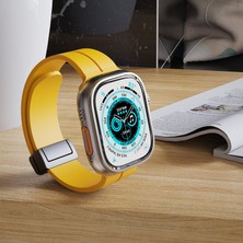 Hobibahçem Watch 42MM KR412 Elegance Stylısh Kordon - Turuncu