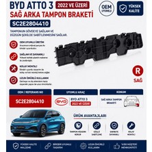 Artek Byd Atto 3 2022 ve Üzeri Sağ Arka Tampon Braketi SC2E2804410