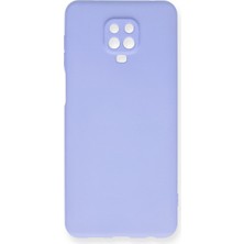 Hobibahçem Redmi Note 9 Pro Kılıf Nano Içi Kadife Silikon - Lila