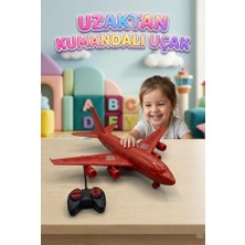 Farbu Oyuncak Uzaktan Kumandalı 6 Yönlü Eğitici Pilli R/c Hızlı ve Eğlenceli Oyuncak Yolcu  Uçağı