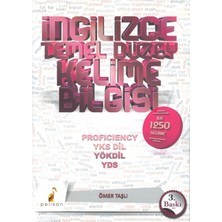 Pelikan Yayınları Ingilizce Temel Düzey Kelime Bilgisi Profıcıency, Yks Dil, Yökdil , Yds 3.baskı
