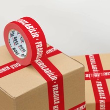 Jokey Kırtasiye Kırılabilir Kırmızı Koli Bandı EN:45CM METRAJ:66METRE (1.adet)