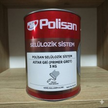 Polisan Selülozik Boya Astar Gri 3kg