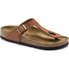 Velmora Birkenstock Giizeh Unisex Taba Rengi Parmak Arası Terlik
