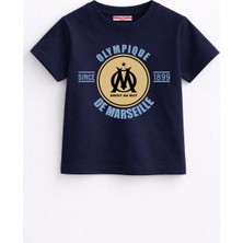 Rabona Fashion Olympique Marseille Vintage Crest Çocuk T-Shirt