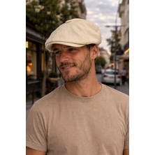 PaminBags Aksesuar Keten Parçalı Beckham Peaky Blinders Kasket Şapka ÜN0075