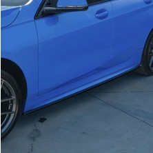 TMZ Garage Bmw 1 Serisi F40 2019-2024 Yan Marşpiyel M Paket Uyumlu Piano Black Marşpiyel Eki