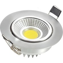 Empressco Krom Kasa LED Spot 5W 220V, Şık ve Enerji Tasarruflu Aydınlatma