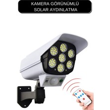 Empressco Solar Hareket Sensörlü LED Dış Aydınlatma Güvenlik Kamerası Görünümlü