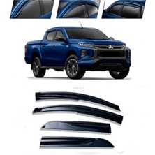 TMZ Garage 2015-2022 Mitsubishi L200 Cam Rüzgarlığı Ithal Ürün