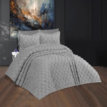 Veramoni Soft Sapphıre Çift Kişilik Yatak Örtüsü Battal Boy