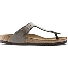Velmora Birkenstock Giizeh Unisex Haki Rengi Parmak Arası Terlik