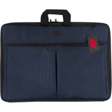 Stilo Kumaş Körüklü Proje Çantası (35X50) Lacivert