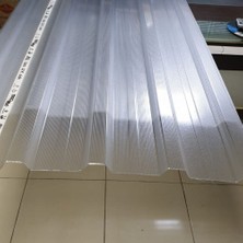 Polikarbon Trapez Şeffaf 3 mm 90X250 (1 Adet=2,3 M2 Alan Kapatır.)
