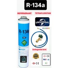 Dogant R 134A Araç Klima Gazı Soğutucu Gaz Vana 650gr Türkiye Menşeli Kolay Uygulama