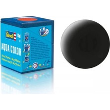 Mey Ithalat® Aqua Color Black - Mat Boya - 18 ml