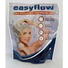 Easyflow Şampuanlı ve Bakım Kremli Hasta Saç Yıkama Bonesi
