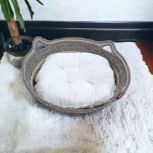 Mey Ithalat® Decohandy 40 cm Elyaflı Kedi Yatağı