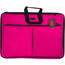 Stilo Kumaş Körüklü Proje Çantası (35X50) Pembe