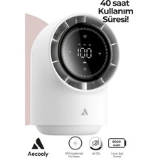 Aecooly TB01 Dijital LED Göstergeli Portatif Soğutucu Vantilatör Masa Fanı