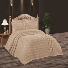 Veramoni Soft Zebra Çift Kişilik Yatak Örtüsü Battal Boy