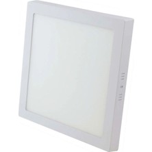 Empressco 18W Beyaz Sıva Üstü Kare LED Işık, 6500K, Yüksek Lümen, Güçlü Aydınlatma