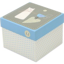 Decobox Bebek/çocuk Hediye Kutusu (15X15X12 Cm.)