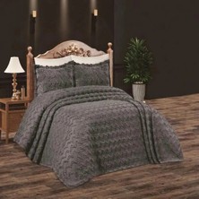 Veramoni Soft Zebra Çift Kişilik Yatak Örtüsü Battal Boy