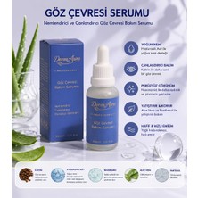 DermAura Göz Çevresi Serumu 30 ml Nemlendirici Kafein ve Hyaluronik Asit Içeren Göz Altı Bakım Serumu